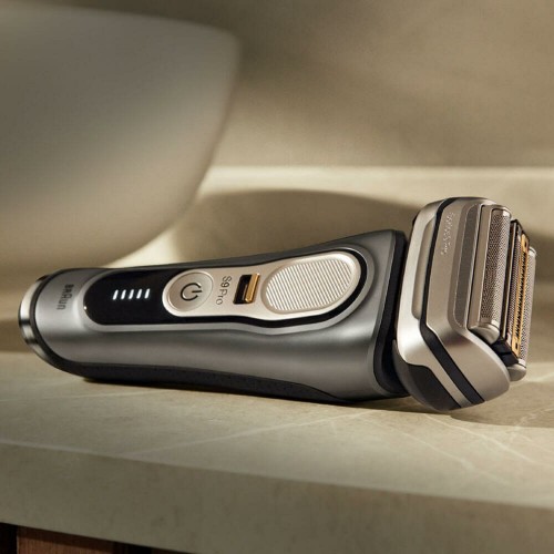 Электробритва Braun Series 9 Pro+ 9527s Silver PowerCase (черный металлик) 1