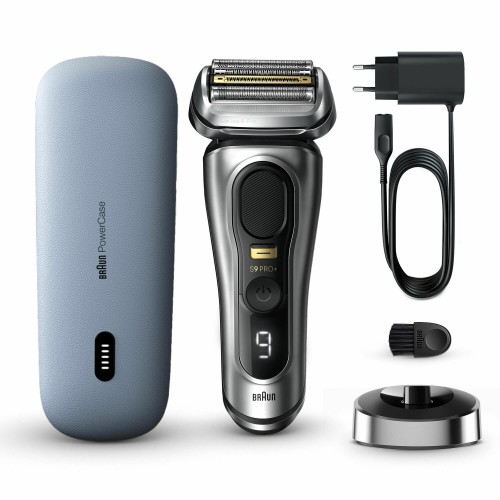 Электробритва Braun Series 9 Pro+ 9527s Silver PowerCase (черный металлик) 2