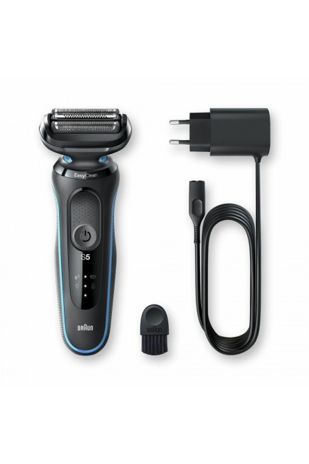 Электробритва Braun Series 5 50-M1000s (черный/голубой) 