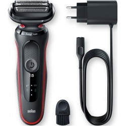 Электробритва Braun Series 5 51-R1000s (черный/красный)