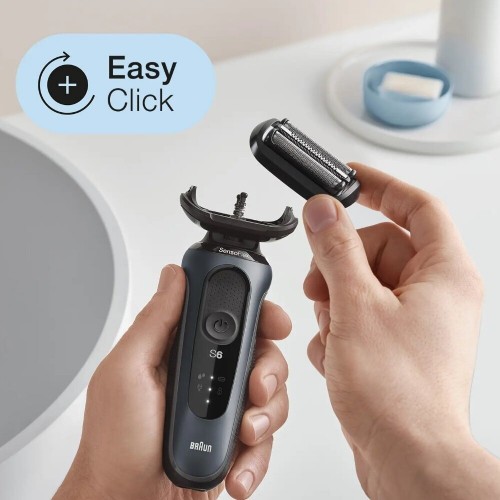 Электробритва Braun Series 6 61-N1000s (серый/черный) 1