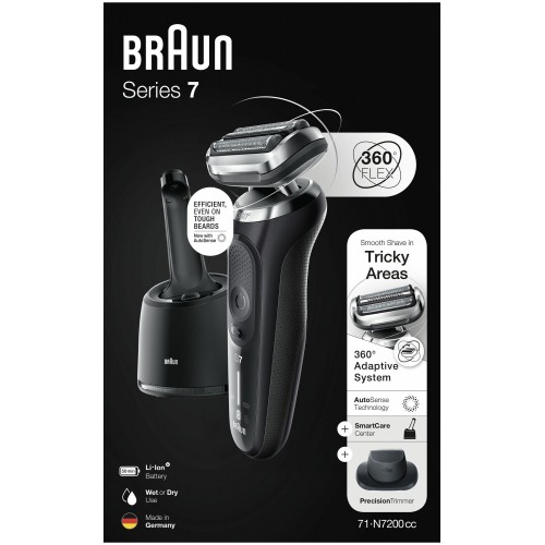 Электробритва Braun Series 7 71-N7200CC (черный/серый) 2