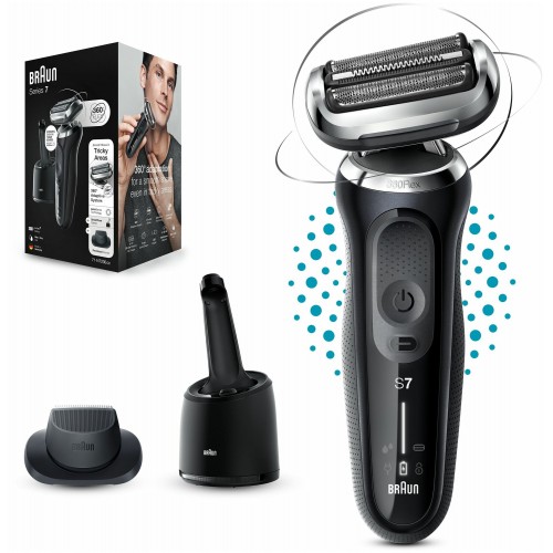Электробритва Braun Series 7 71-N7200CC (черный/серый) 4