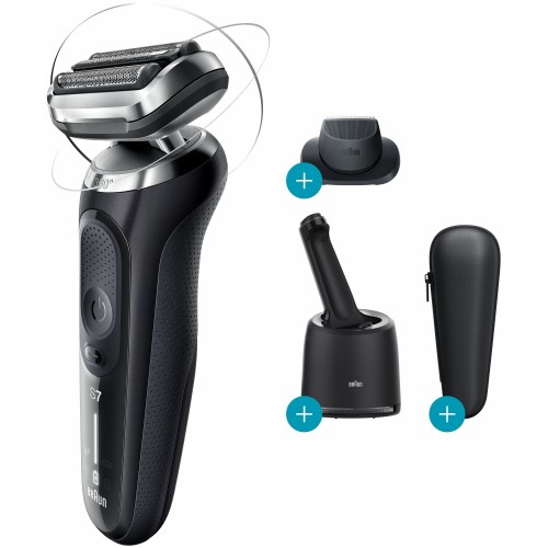 Электробритва Braun Series 7 71-N7200CC (черный/серый) 5