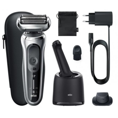 Электробритва Braun Series 7 71-S7200cc (серебристый/черный) 2
