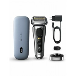 Электробритва Braun Series 9 Pro+ 9527s Silver PowerCase (черный металлик)