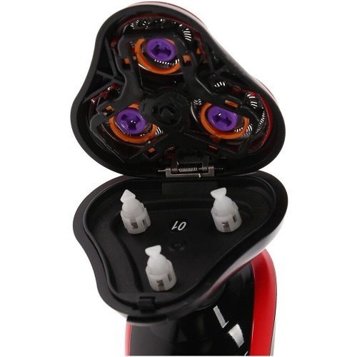Электробритва CENTEK CT-2168 (черный/красный) 4
