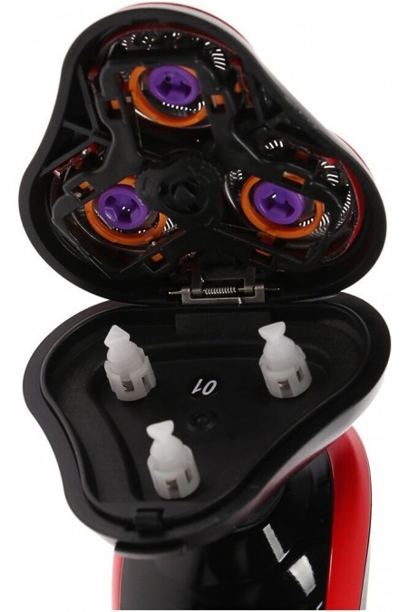 Электробритва CENTEK CT-2168 (черный/красный) 2