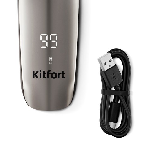 Электробритва Kitfort КТ-4138 (серебристый/черный) 3