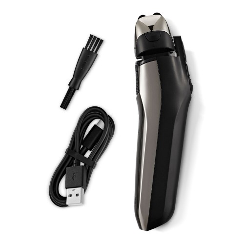 Электробритва Kitfort КТ-4138 (серебристый/черный) 5