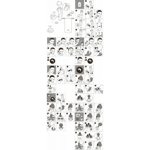 Электробритва Philips S1142/00 Series 1000 (серый) 8