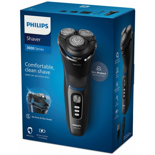 Электробритва Philips Series 3000 S3344/13 (черный) 1