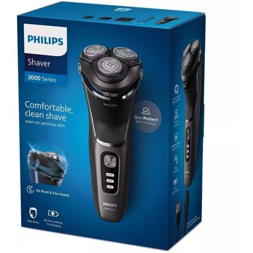 Электробритва Philips Shaver Series 3000 S3343/13 (черный) 9