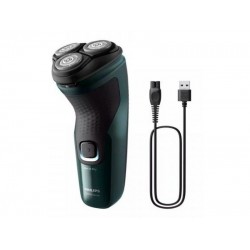 Электробритва Philips X3002/00 (черный/зеленый)