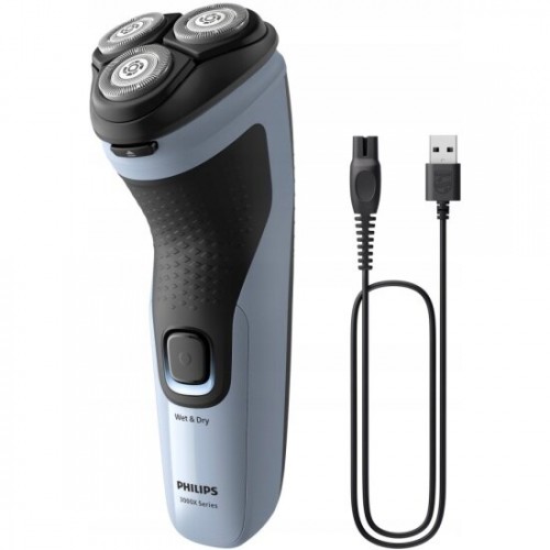 Электробритва Philips X3003/00 (голубой/черный) 