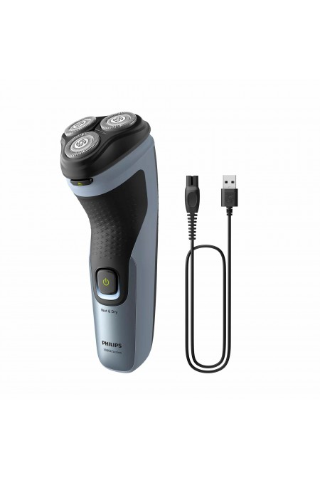 Электробритва Philips X3063/00 (черный/голубой) 1