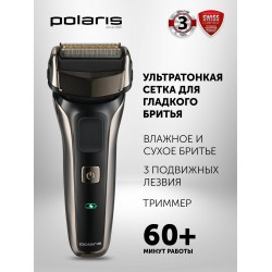 Электробритва Polaris PMF 1013RC (черный)