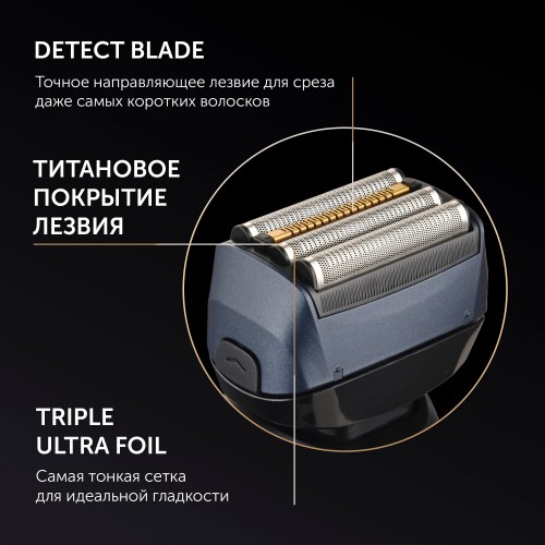 Электробритва Polaris PMF 1016RC (черный/серебристый) 2