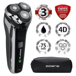 Электробритва Polaris PMR 0305R wet-dry (черный)