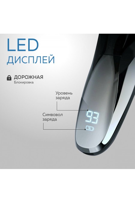 Электробритва Xiaomi Enchen BlackStone 3 Shaver (серебристый) 6