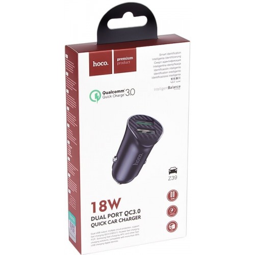 Автомобильное зарядное устройство HOCO HC-35027 Z39 2