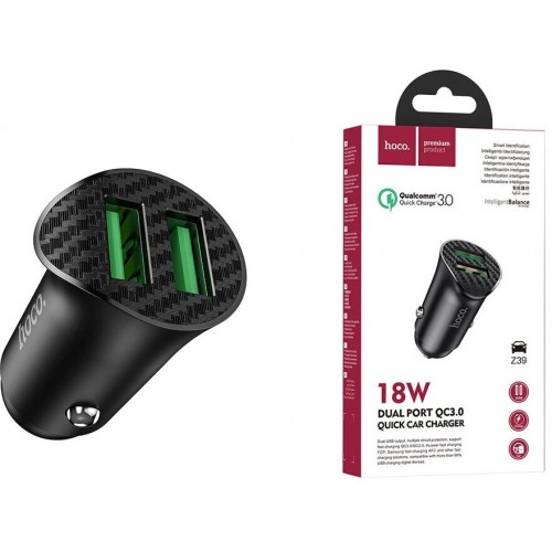 Автомобильное зарядное устройство HOCO HC-35027 Z39 9