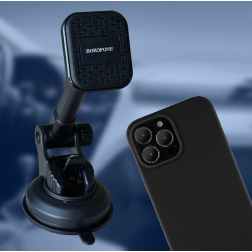 Автомобильный держатель Borofone BH21 Vanda Magnetic 7