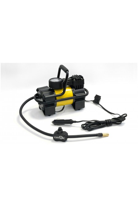 Автомобильный компрессор Качок K90 (черный/желтый) 2
