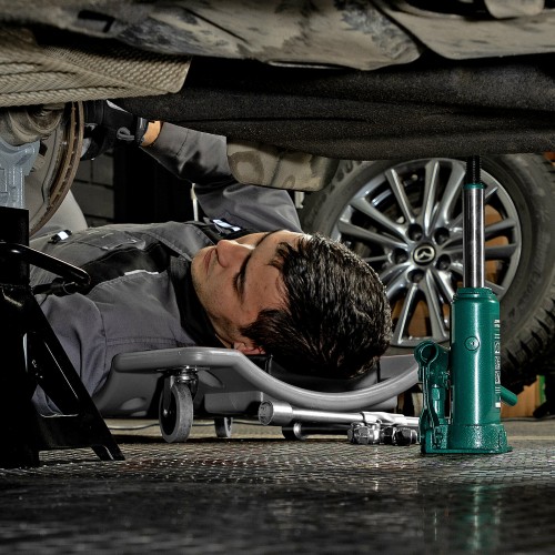 Домкрат бутылочный гидравлический Сибртех 50801 3 т 180-320 мм 2