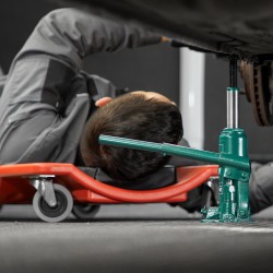 Домкрат бутылочный гидравлический Сибртех 50802 4 т 180-320 мм