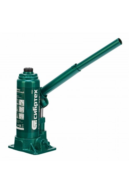 Домкрат бутылочный гидравлический Сибртех 50802 4 т 180-320 мм 1
