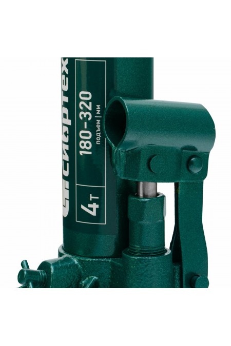 Домкрат бутылочный гидравлический Сибртех 50802 4 т 180-320 мм 8