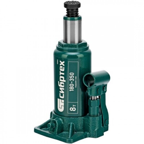 Домкрат бутылочный гидравлический Сибртех 50805 8 т 180-350 мм 4