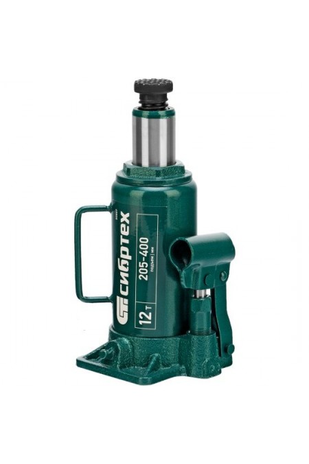 Домкрат бутылочный гидравлический Сибртех 50807 12 т 205-400 мм 4