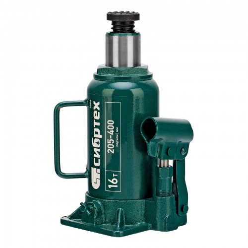 Домкрат бутылочный гидравлический Сибртех 50808 16 т 205-400 мм 3