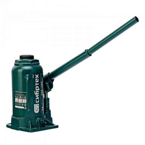 Домкрат бутылочный гидравлический Сибртех 50808 16 т 205-400 мм 5