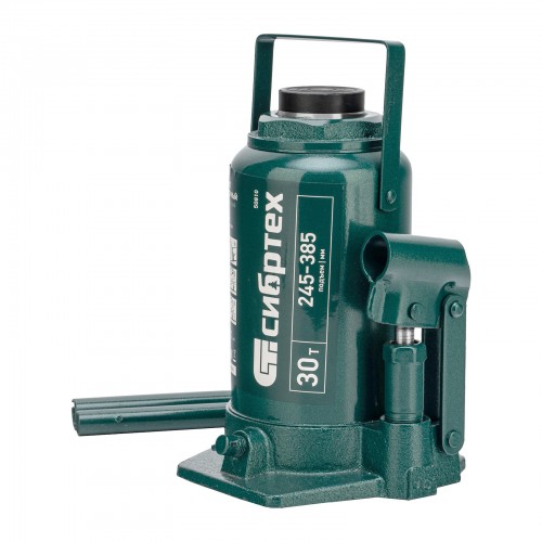 Домкрат бутылочный гидравлический Сибртех 50810 30 т 245-385 мм 4