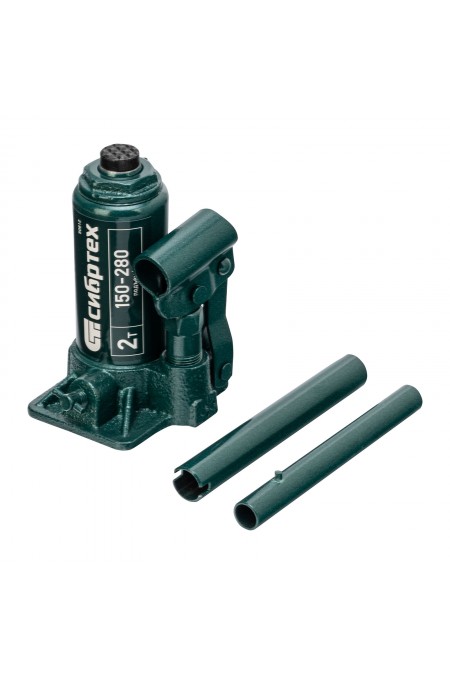 Домкрат бутылочный гидравлический Сибртех 50812 2 т 150-280 мм 