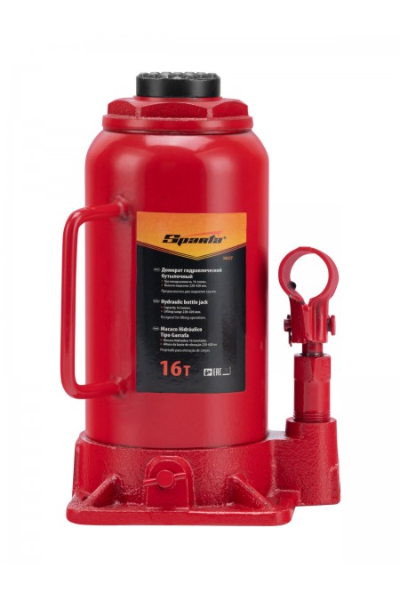 Домкрат бутылочный SPARTA 220-420мм (50327) 4