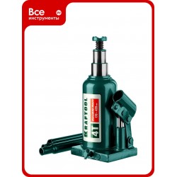 Домкрат гидравлический бутылочный KRAFTOOL 43463-4