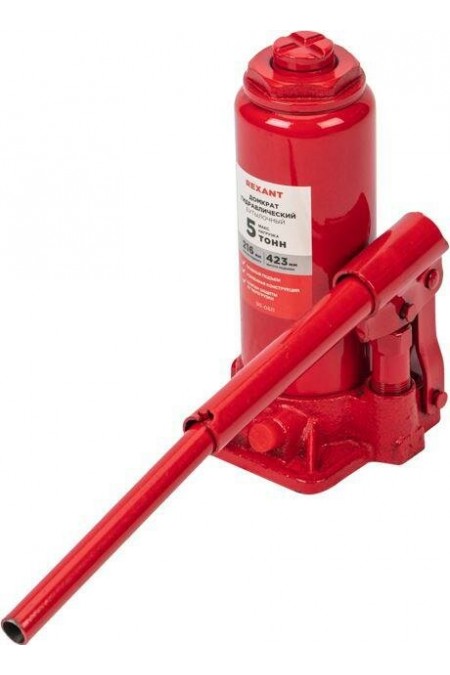 Домкрат гидравлический бутылочный REXANT (80-0611) 5т 1