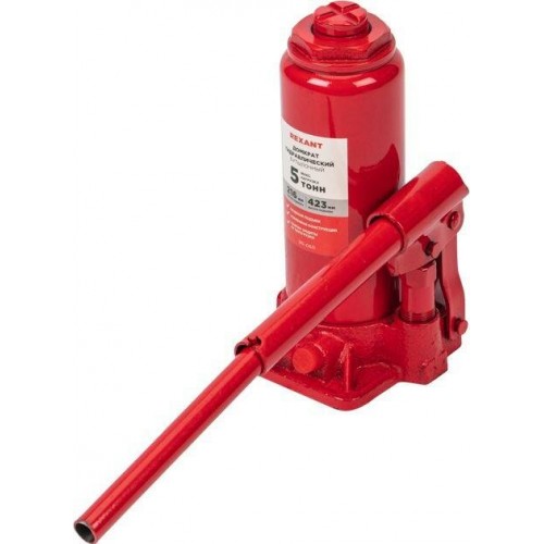 Домкрат гидравлический бутылочный REXANT (80-0611) 5т 1
