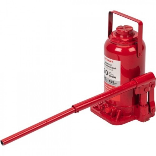 Домкрат гидравлический бутылочный Rexant 80-0616 20т 1