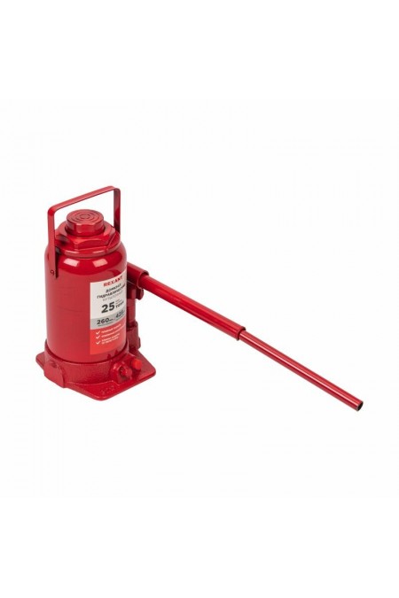 Домкрат гидравлический бутылочный Rexant 80-0617 25т 3