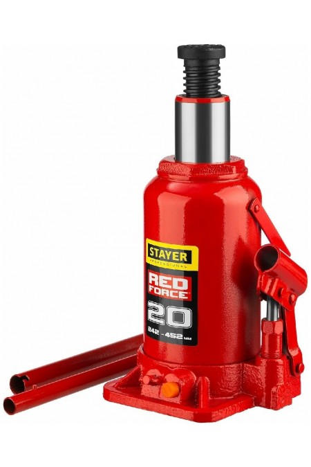 Домкрат гидравлический бутылочный STAYER Red Force 43160-20_z01 