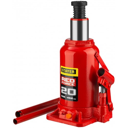 Домкрат гидравлический бутылочный STAYER Red Force 43160-20_z01 
