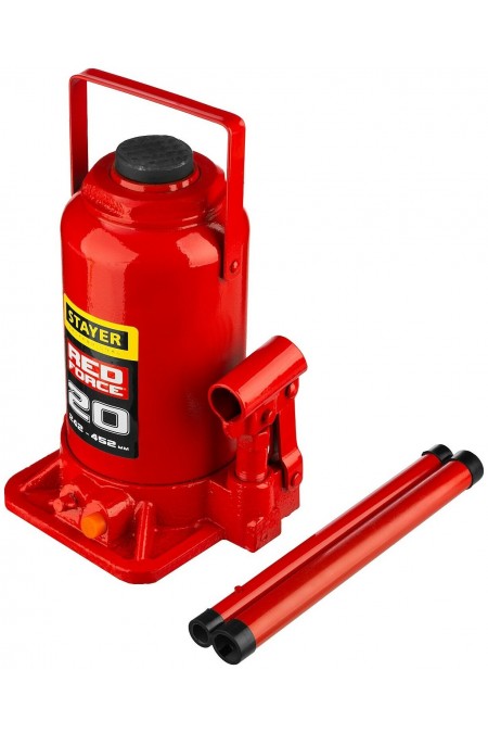 Домкрат гидравлический бутылочный STAYER Red Force 43160-20_z01 1