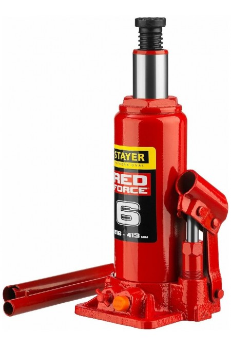 Домкрат гидравлический бутылочный STAYER Red Force 43160-6_z01 