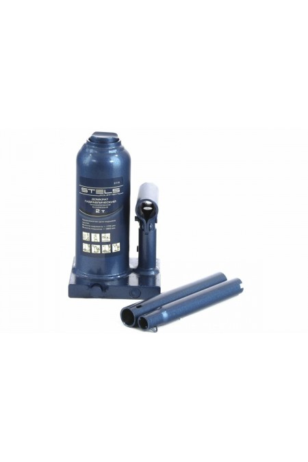 Домкрат гидравлический бутылочный Stels 51115 2т 