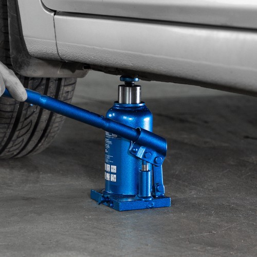 Домкрат гидравлический бутылочный Stels 51117 6 т 9